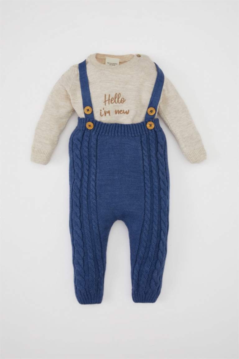 Baby Boy Long Sleeve Printed 2 Piece Set